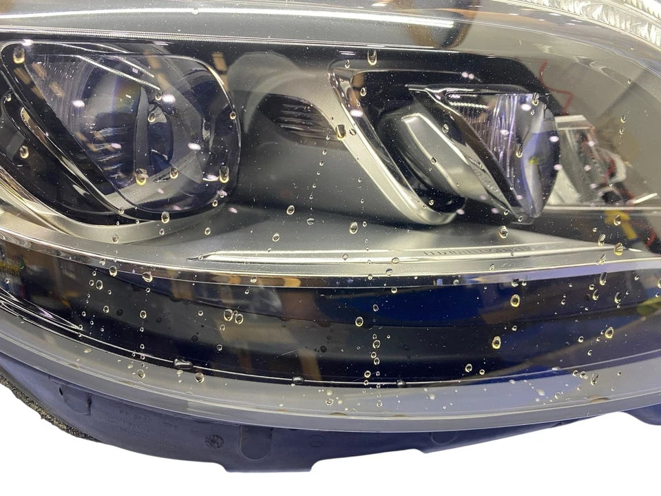 2016-2017 MERCEDES S600 MAYBACH W222 FRONT RH LED LIGHT SYSTEM HEADLIGHT *WATER*