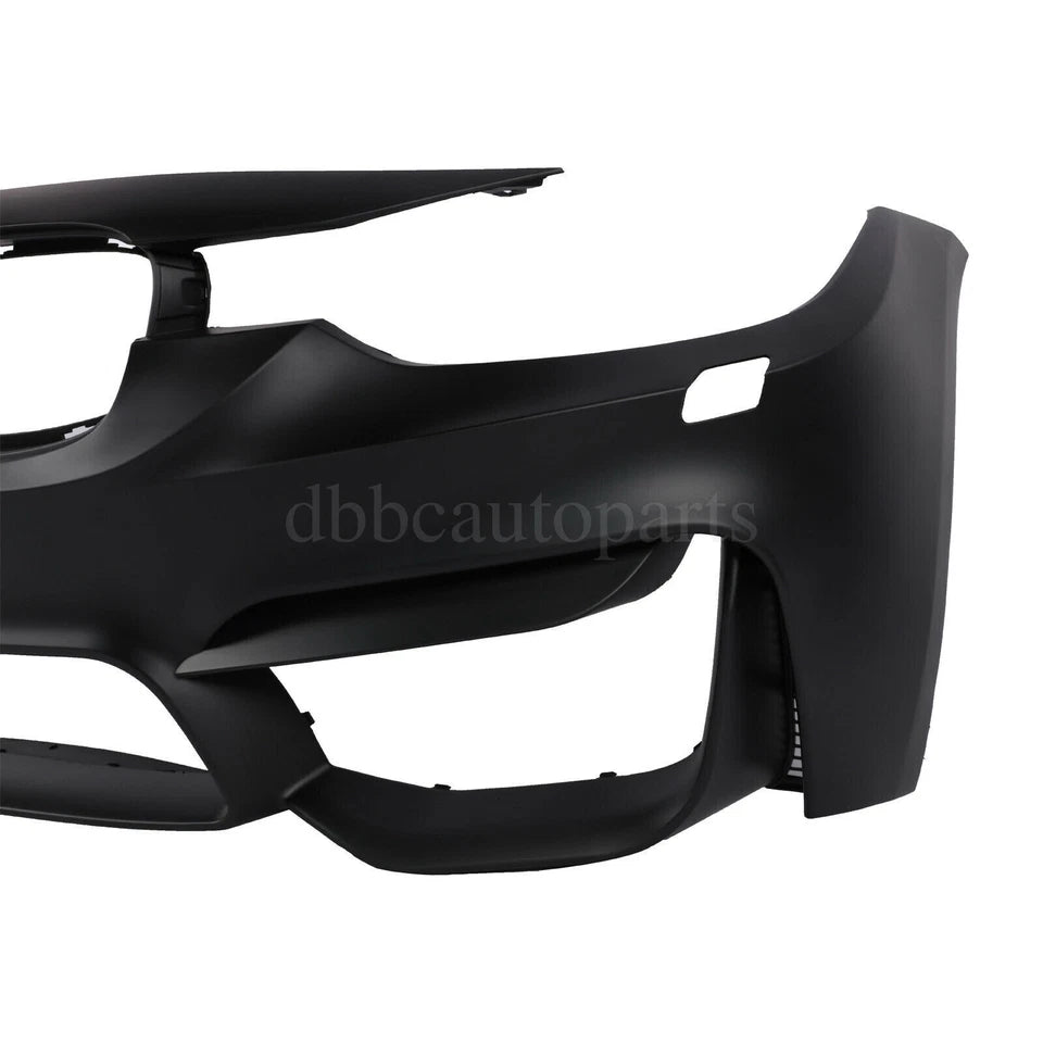 Front Bumper F80 M3 Style W/O PDC+ Fog Lights + lip For BMW F30 3-Series 12-18