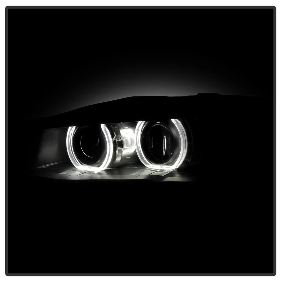 For 2015-2017 BMW X3 X4 Halogen Upgrade LED Tube Projector Headights Headlamps
